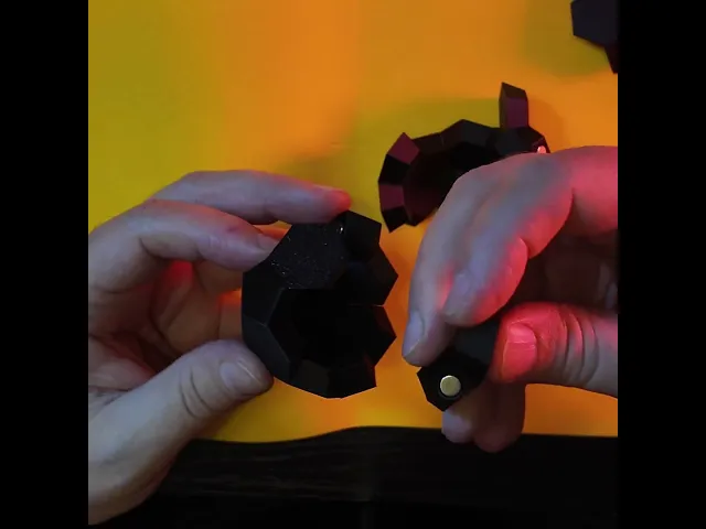 Icosaedron_60mm_6X3mm.stl video thumbnail