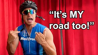 Cyclist refuses to stay in the bike lane | Sketchy Podcast #31