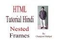 Learn HTML Tutorial in Hindi 24 nested frames with example