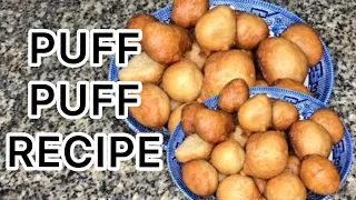 puff puff recipe how to scoop and mould puff puff