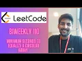 Leetcode biweekly contest 110 Minimum seconds to equalize a Circular array Hindi Explanation