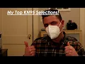 How do KN95 and KF94 Masks compare to NIOSH N95 s 3M 8210 Also my top picks for KN95