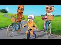 Download Lagu Baby Tung Tung Sahur Rides a Bike For The First Time! 😍🚴‍♂️ | Funny Brainrot Animation