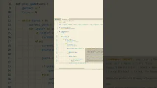 Create the Hangman game with a few lines of Python code