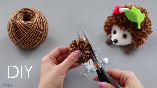 Hedgehogs made of Yarn 🦔🧶