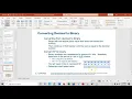 CIS119 Converting Decimal to Binary