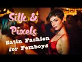 Satin party fashion for femboys
