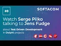 Serge Pilko is talking to Jens Fudge about Test Driven Development in Delphi projects