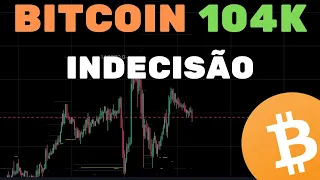BITCOIN INDECISO EM 104K + S&P ALL TIME HIGH + ALTCOINS E AÇÕES CRIPTO - Análise Técnica/Sentimento