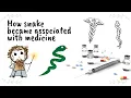 Why the symbol for medicine is a snake on a stick