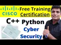 Cisco Launched Free Certification Training C Python Cyber Security Web Development Certificate