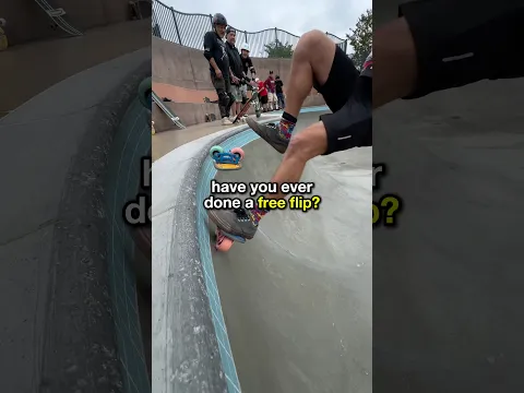 Trying the legendary trick! 🛹