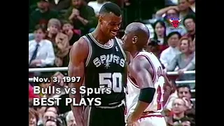 November 3 1997 Bulls vs Spurs highlights