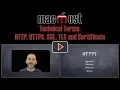 Technical Terms HTTP HTTPS SSL TLS and Certificate