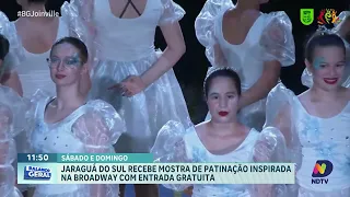 Mostra de Patinação Cine Broadway promete dois dias de magia em Jaraguá do Sul