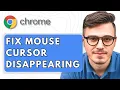 How To Fix Mouse Cursor Disappearing In Google Chrome 2025 Guide