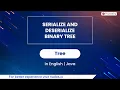 Serialize And Deserialize Binary Tree Module Trees In English Java - 15