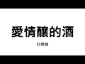 愛情釀的酒 x 紅螞蟻【歌詞】【cc字幕】【MR.SONG】