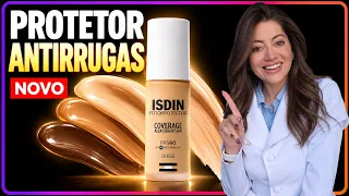 Testei o novo Protetor Solar com Cor Antissinais Isdin Coverage | Dra. Greice Moraes
