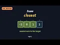3Sum Closest LeetCode Medium Python Logixy