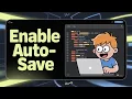 How to Turn on Enable Auto-Save Feature in Visual Studio Code to Save Tons of Time For Programmers