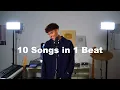Lagu 10 Songs in 1 Beat (Die With A Smile Mashup)