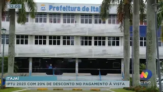 IPTU 2023 em Itajaí com 20% de desconto no pagamento a vista