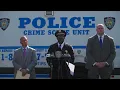 NYPD executives provided updates on an ongoing investigation in Queens