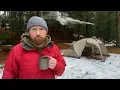 Lagu Winter is Canceled... I'm Hot Tent Camping Anyway!