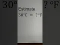 CONVERT Celsius to Fahrenheit