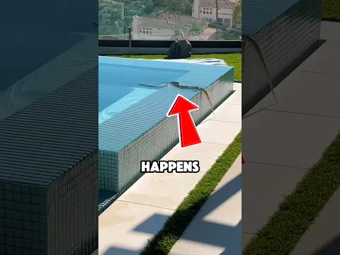 He Put Pool Water Under a Microscope and This Happened‼️😱