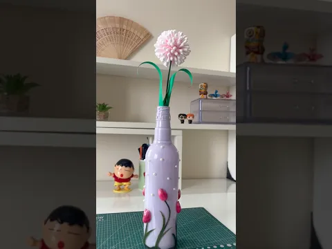 Diy cute flower 🌸 #diy #artandcraft #handmade #art