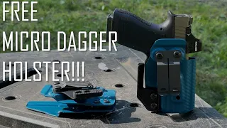 PSA Micro Dagger Holster Review Giveaway Range Gear Tested