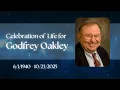 25 - Celebration of Life for Godfrey Oakley