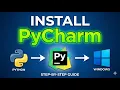 PyCharm Setup on Windows From Download to First Program