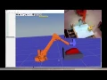 ABB 1400 Robot Live Demonstration with IRBCAM 2017
