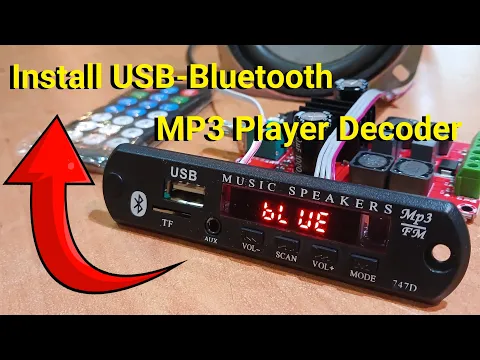 Download MP3 hoe u de Bluetooth MP3-speler-decoder voor versterker installeert