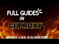 FULL GUIDES ON CLIPROXY 2026 BEST