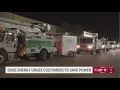Duke Energy asks users to cut back on electricity use