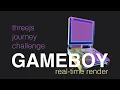 Game Boy - Threejs Journey Challenge Devlog
