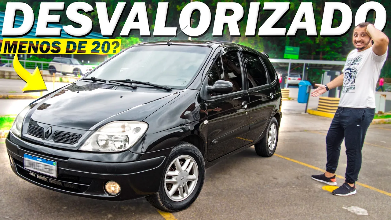 UM CARRO DESPREZADO ABAIXO dos 23 MIL CHEIO DE PRECONCEIT0S???? Renault Scenic Privilege