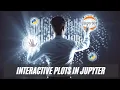How to create interactive plots in Python Jupyter Notebook