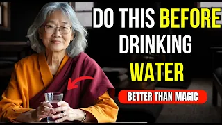 SAY THESE WORDS BEFORE DRINKING WATER and get ready to have everything you want | BUDDHIST TEACHINGS