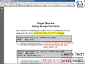 SQL 11g Tutorial in Bangla 22 Grouping rows in SQL Statement
