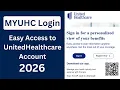 MYUHC Login 2026 - Easy Access to Your UnitedHealthcare Account