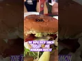 Triple Patty Tamon Burger and Homemade Fries in Little Tokyo