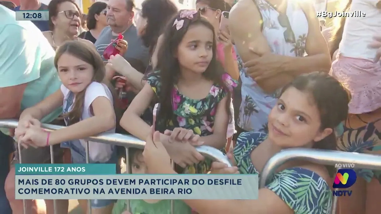 Joinville 172 anos: Mais de 80 grupos devem participar do desfile comemorativo na Avenida Beira Rio