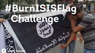 The Burn ISIS Flag Challenge