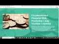 C1-Cryptocurrency Financial Risk Prediction Using Machine Learning