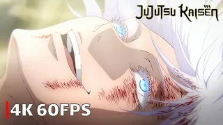gojo vs toji round 2 full fight jujutsu kaisen season 2 episode 4 4k 60fps eng sub